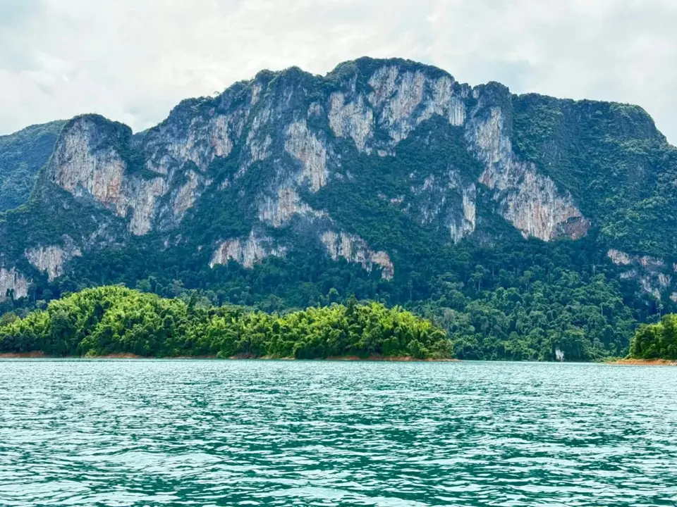 Limestone mountains at Cheow Lan Lake