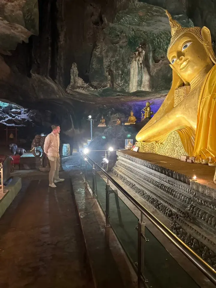 Suvankuha Cave Temple · a stop on the tour