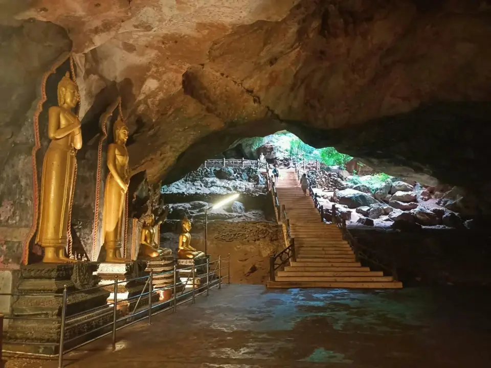 Suvankuha Cave Temple · a stop on the tour