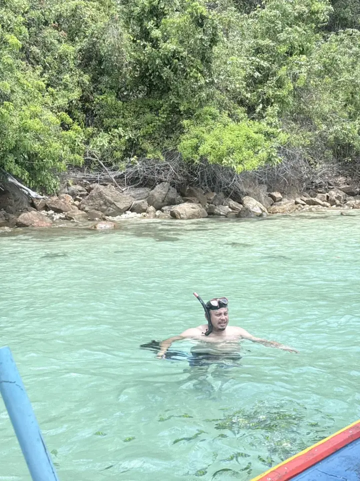 Snorkeling on the trip